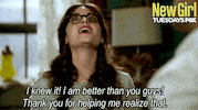 i'm better new girl GIF by Fox TV