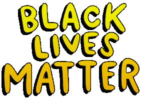 Black Lives Matter Blm Sticker by Sarah The Palmer