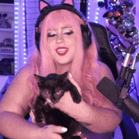 Black Cat Good Luck GIF