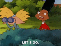 hey arnold nick splat GIF