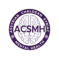 acsmentalhealth logo mental health assyrian chaldean Sticker