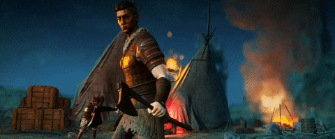 Camping Video Game GIF by Systemic Reaction