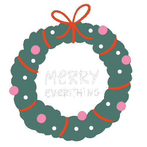 Happy Merry Christmas Sticker