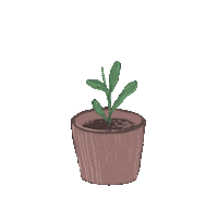 Grow New Leaf Sticker