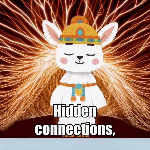 Wisdom Mycelium GIF by Llamaozi