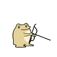 Archer Toad Sticker