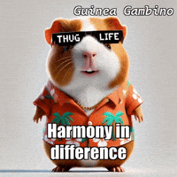 Diversity Harmony GIF by Guinea Gambino