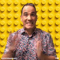 Excited Channel 9 GIF by LEGO Masters Australia
