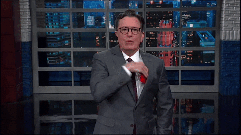 Stephen Colbert GIF by The Late Show With Stephen Colbert