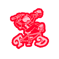 Field Day Bike Sticker by Influx Marketing