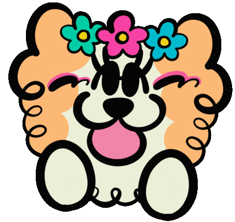 Dog 犬 Sticker by しまみほ