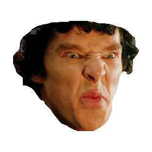 sherlock STICKER by imoji