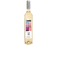 Wine Bottle Sticker by Grillette
