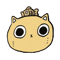 itsoodon cat meow oodon tempuracat Sticker