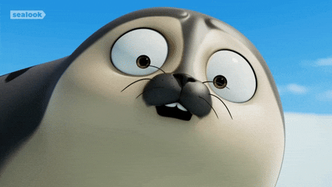 EnterTheHero giphyupload seal confusion disgust GIF