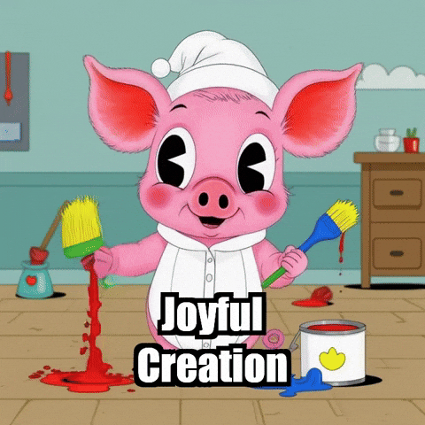 Wisdom Playfulness GIF by The Pigasso