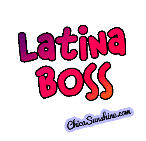Latina Sticker by ChicaSunshineShop
