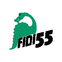 fiziko_diena dino vu vilnius fidi Sticker