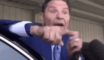 Don't you ever say I did.