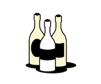 WineVikings wine box bottle viking Sticker