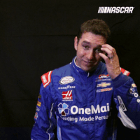 confused elliott sadler GIF by NASCAR