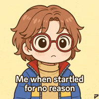 Jump Scare Flinch GIF by Persona