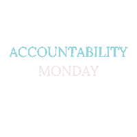 Productivity Accountability Sticker by Becca Pountney