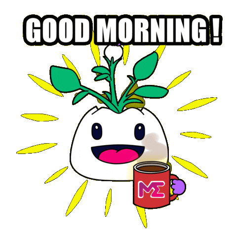 Happy Good Morning Sticker by Magic Eden