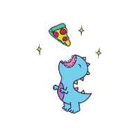 Food Eating Sticker by bykarolinameschino