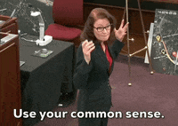 Trial Use Your Common Sense GIF by GIPHY News