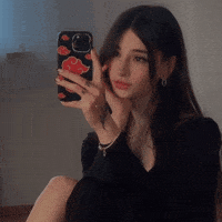 Bored Cute Girl GIF