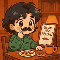 Mustache GIF by Persona