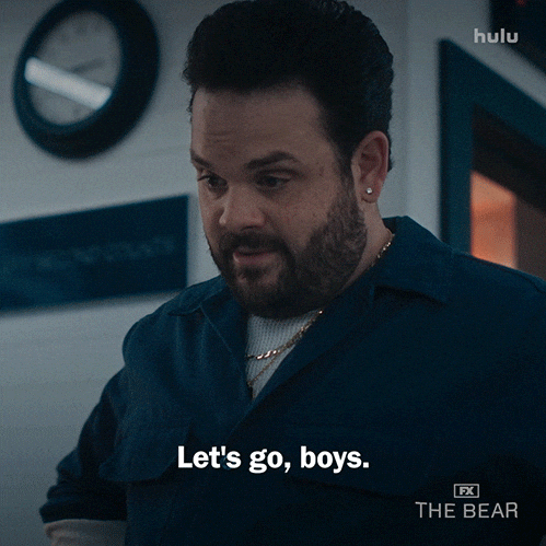 Lets Go Chef GIF by The Bear