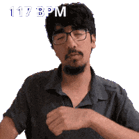 117 Beats Sticker