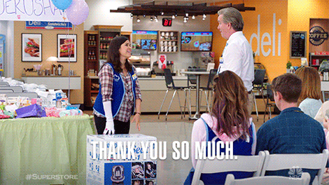 cloud 9 nbc GIF by Superstore