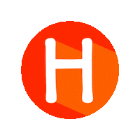Orange Abc Sticker