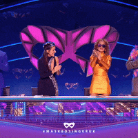 Rita Ora Clapping GIF by The Masked Singer UK & The Masked Dancer UK