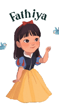 Bird Princess Sticker by Rafhi Dominic