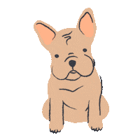 French Bulldog Dog Sticker by The Honest Company