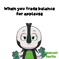 Mental Health Slow Clap Sticker by VeeFriends