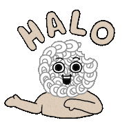 Indonesian Independence Day Hello Sticker by Sherchle