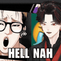 RyuzakiAyato vtuber hell nah ayato ryuzaki GIF