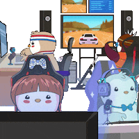 Video Win Sticker by Pudgy Penguins