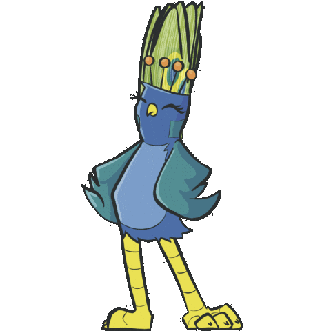 Attraction Bird Dancing Sticker by VeeFriends