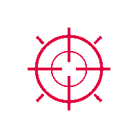 Hit Shot Sticker by Maxine Olaguer