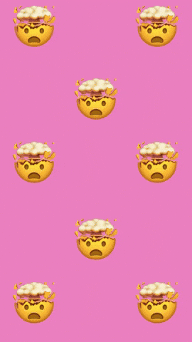 exploding head emoji GIF by Zephan