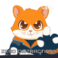 Working Locked In Sticker by Hamieverse