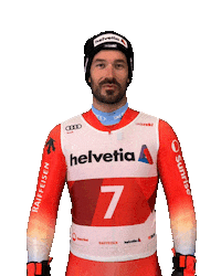 helvetia_schweiz thumbs up daumen hoch swiss ski helvetia Sticker
