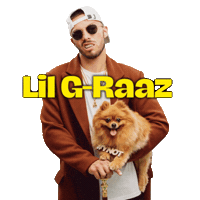 Dog Rap Sticker by GRAWEsidebyside