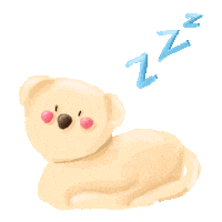 Dog Descansar Sticker